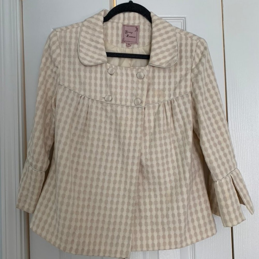 Cream Blazer/Jacket